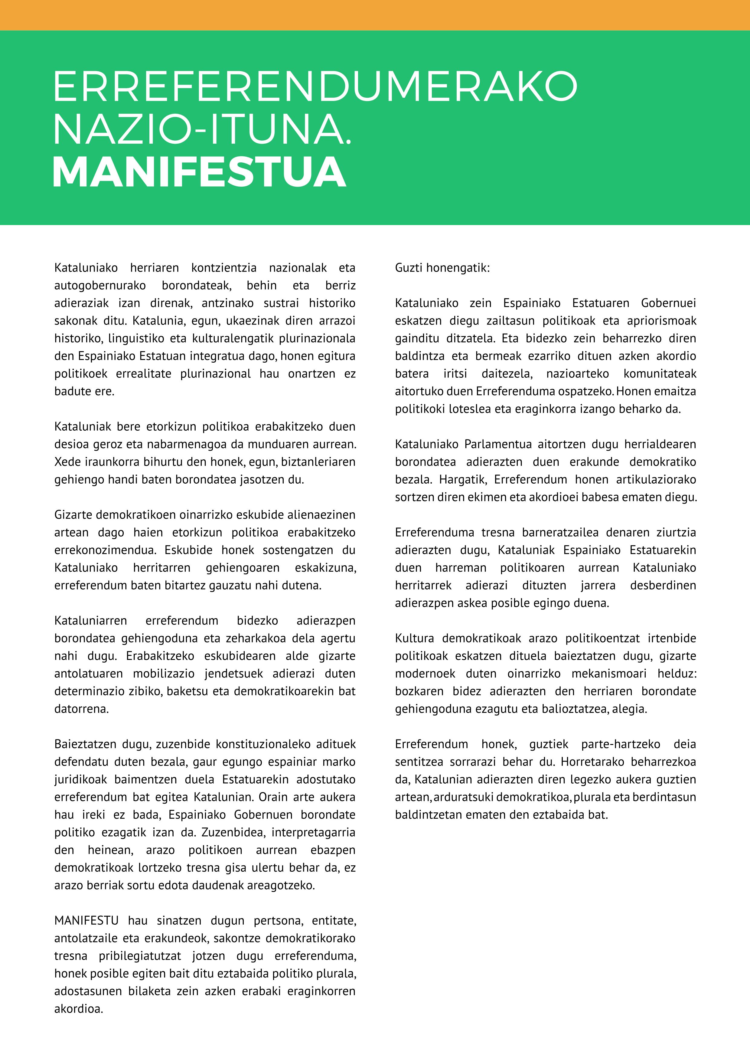 Erreferendum manifestua